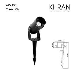 โคมไฟปักดิน โคมไฟส่องต้นไม้ ไฟปักดิน 12วัตต์ รุ่น EGIS-SH-12W
