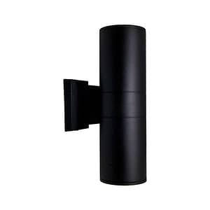 โคมไฟติดผนัง โคมไฟผนังภายนอก ส่องสองทาง รุ่น WL-SQ-104-BK อลูมิเนียม กันน้ำ IP65