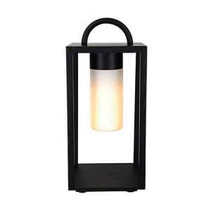 โคมไฟสนามขั้ว E27 รุ่น WL-XX-6650-BK