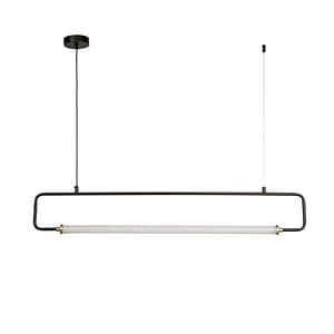 โคมไฟห้อยเดิร์น LED 30W แสงวอร์ม รุ่น WL-C1919-1000P-BK