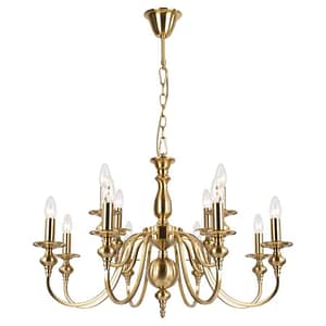 โคมไฟช่อสีทอง E14 รุ่น WL-C1989-8+4KG