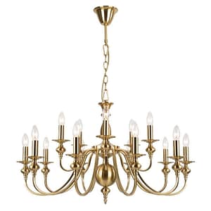 โคมไฟช่อสีทอง E14 รุ่น WL-C1989-10+5KG