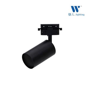 โคมไฟแทรคไลท์ไลท์ สีดำ ไฟเข้าราง ขั้ว GU10 รุ่น WL-JP9B-T-GU10-BK