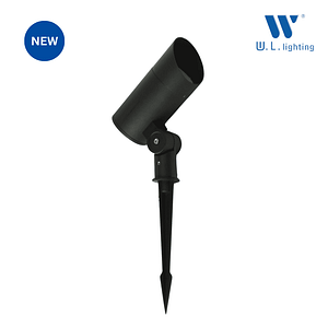 โคมไฟปักดิน LED 18W แสงวอร์ม รุ่น WL-JP006-18W-BK-3000K