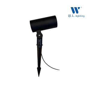 โคมไฟปักดิน ส่องต้นไม้ LED 18W แสงวอร์ม รุ่น WL-JP007-18W-BK-3000K