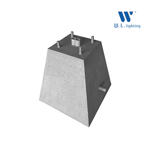 ตอม่อ สำหรับเสาไฟสูง 9 ม.