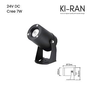 โคมไฟส่องต้นไม้ ไฟปักดิน 7วัตต์ รุ่น EGIS-7W