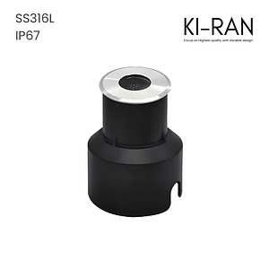 โคมไฟฝังพื้น 3วัตต์ สแตนเลส316 รุ่น IN-ASTRA-3W